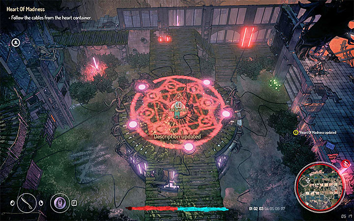 Get there and start sneaking - crouch while moving and keep using, e - Technomagi contracts | Walkthrough - Side Quests - Seven The Days Long Gone Game Guide