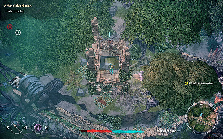 Talk with Hydlar in the spot where all energy signatures meet in one place - Quests in zone 2 (Visa 02) | Walkthrough - Side Quests - Seven The Days Long Gone Game Guide