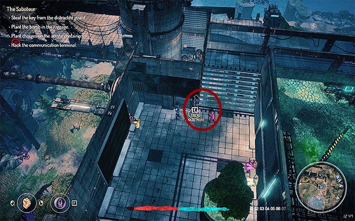 You have to steal a key that will allow you to enter the restricted part of the port - Quests in zone 3 (Visa 03) | Walkthrough - Side Quests - Seven The Days Long Gone Game Guide