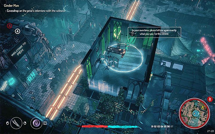 The Biomancer temple can be found in the southern part of the city - Quests in zone 4 (Visa 04) | Walkthrough - Side Quests - Seven The Days Long Gone Game Guide