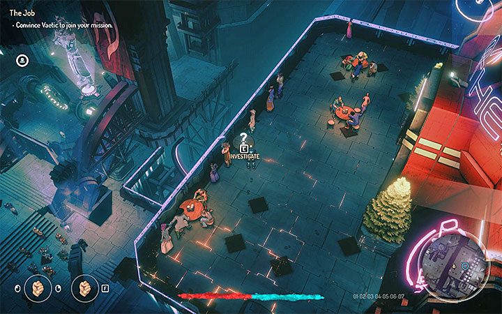 Speak with Vaetic, approach the rope and press E to slide down - The Job | Walkthrough | Main quest - Main Quests - Seven The Days Long Gone Game Guide