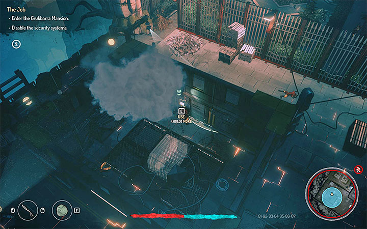 The second part of the quest takes place in Grukbarras mansion - The Job | Walkthrough | Main quest - Main Quests - Seven The Days Long Gone Game Guide