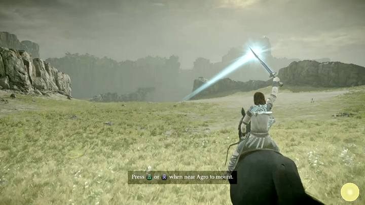 Use your horse to reach your objective - Colossus 1 Valus | Shadow of the Colossus Walkthrough - Walkthrough - Shadow of the Colossus Game Guide