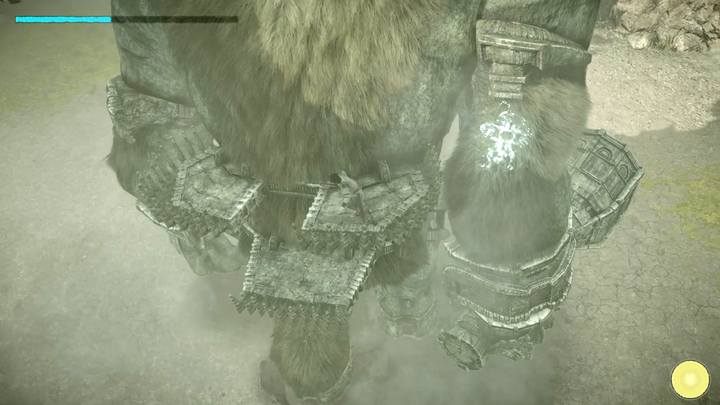 The additional weak point - Colossus 1 Valus | Shadow of the Colossus Walkthrough - Walkthrough - Shadow of the Colossus Game Guide