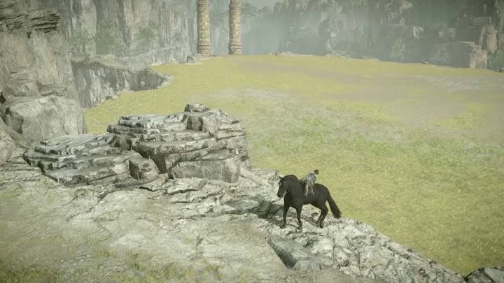 The entrance to the forest - Colossus 12 - Pelagia | Shadow of the Colossus Walkthrough - Walkthrough - Shadow of the Colossus Game Guide