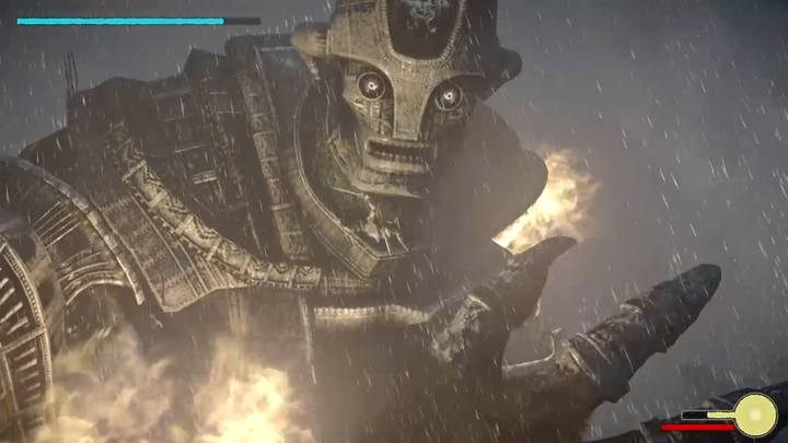 Then leap at the head - Colossus 16 - Malus | Shadow of the Colossus Walkthrough - Walkthrough - Shadow of the Colossus Game Guide