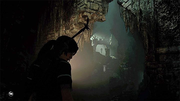 Swim through a flooded corridor to reach a large cave - How to get a shotgun in Shadow of the Tomb Raider Game? - FAQ - Shadow of the Tomb Raider Game Guide