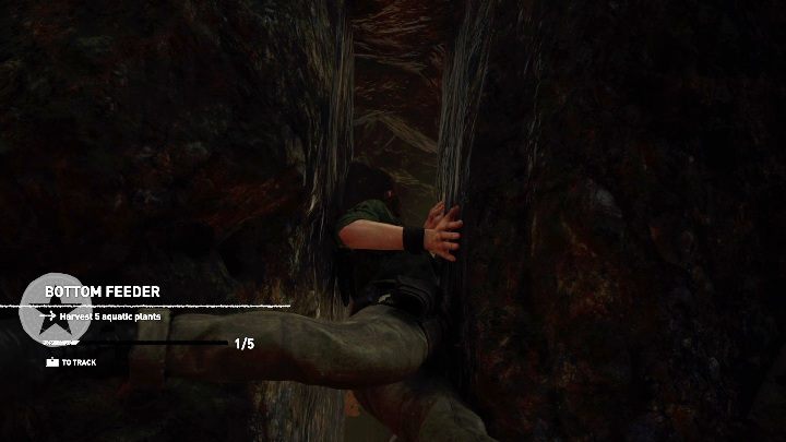 The treasure is located under water, exactly under the statue placed in the water - Quechua monoliths in Shadow of the Tomb Raider Game - Monoliths - Shadow of the Tomb Raider Game Guide