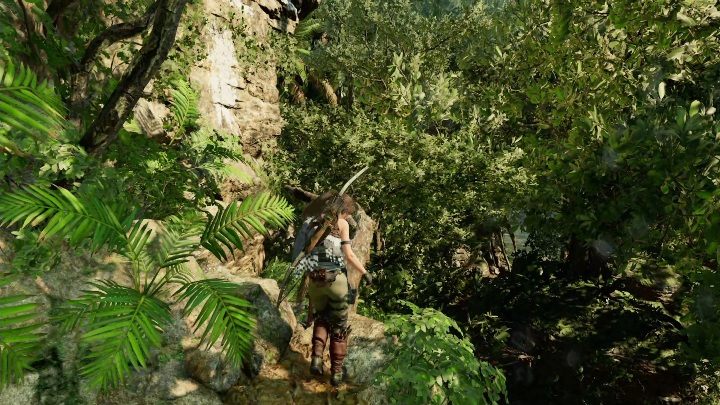 The crypt is located at the very top of the mountain and in order to get inside you have to jump on the rocks and branches - Crypts in The Hidden City in Shadow of the Tomb Raider - Crypts - Shadow of the Tomb Raider Game Guide