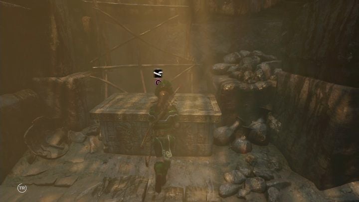 After using the machine, the water will start to flood the caves - Crypts in The Hidden City in Shadow of the Tomb Raider - Crypts - Shadow of the Tomb Raider Game Guide