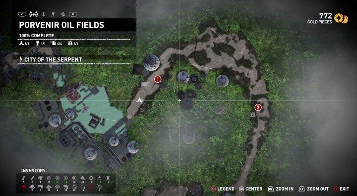 2 - Murals, documents and relicts in Porvenir Oil Fields | Secrets in SotTR - Porvenir Oil Fields - Shadow of the Tomb Raider Game Guide