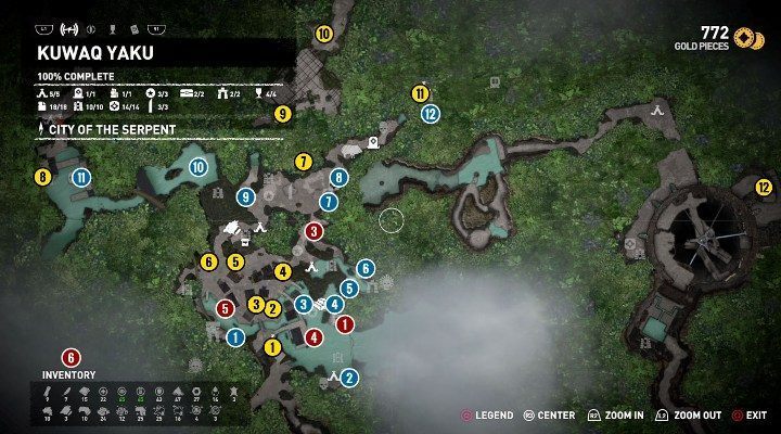 1 - Treasures, Relics, and Documents in Kuwaq Yaku | Secrets in SotTR - Kuwaq Yaku - Shadow of the Tomb Raider Game Guide