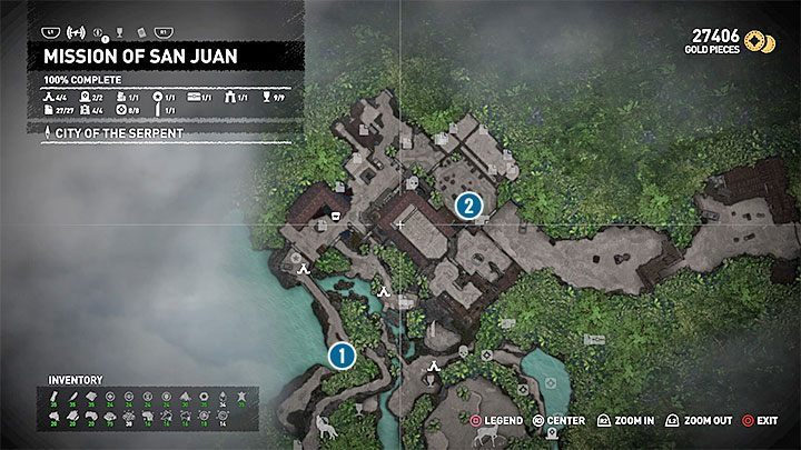 1 - Relics in Mission of San Juan | Secrets in Shadow of the Tomb Raider - Mission of San Juan - Shadow of the Tomb Raider Game Guide