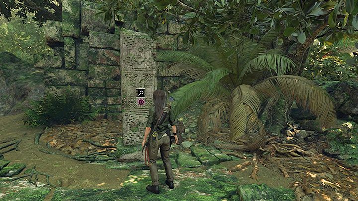 Monoliths are stone tablets that you can find in different places in the game world - Treasures of the Past trophy in Shadow of the Tomb Raider - Trophy Guide - Shadow of the Tomb Raider Game Guide