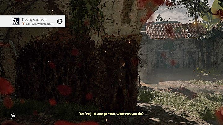 You must perform the action described above 10 times in total - Last Known Position trophy in Shadow of the Tomb Raider - Trophy Guide - Shadow of the Tomb Raider Game Guide