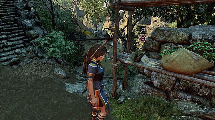 Document (2) is on one of the wooden stalls, near the stairs - Documents in The Hidden City | Secrets in Shadow of the Tomb Raider - The Hidden City - Shadow of the Tomb Raider Game Guide