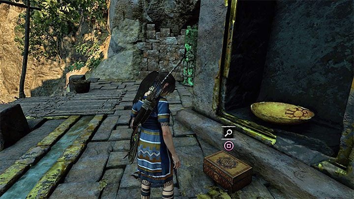 Relic (1) is in the chest located near the monolith and the passage to the temple in the mountains - Relics in The Hidden City | Secrets in Shadow of the Tomb Raider - The Hidden City - Shadow of the Tomb Raider Game Guide
