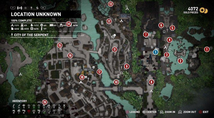 2 - Chests and survivalist cache in The Hidden City | Secrets in SotTR - The Hidden City - Shadow of the Tomb Raider Game Guide