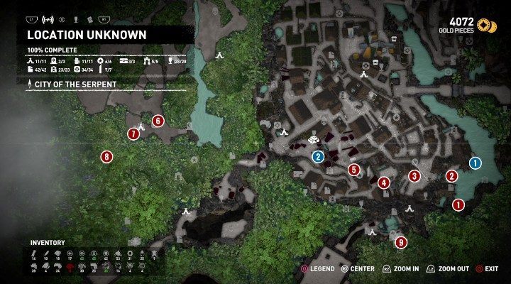 3 - Chests and survivalist cache in The Hidden City | Secrets in SotTR - The Hidden City - Shadow of the Tomb Raider Game Guide