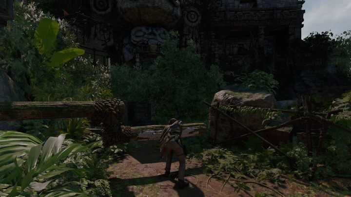 Once there, cut the rope and approach the ancient mechanism - Challenge Tombs - Peruvian Jungle Tombs in Shadow of the Tomb Raider Game - Challenge Tombs - Shadow of the Tomb Raider Game Guide