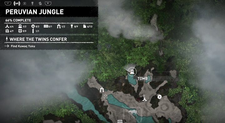 Following the plot of Shadow of the Tomb Raider, you will encounter your second challenge tomb in Peruvian Jungle on the north-eastern edge of the map - Challenge Tombs - Peruvian Jungle Tombs in Shadow of the Tomb Raider Game - Challenge Tombs - Shadow of the Tomb Raider Game Guide