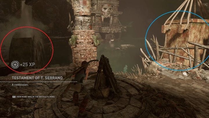 There is a machine waiting for you - Challenge Tombs - Mission of San Juan in Shadow of the Tomb Raider - Challenge Tombs - Shadow of the Tomb Raider Game Guide