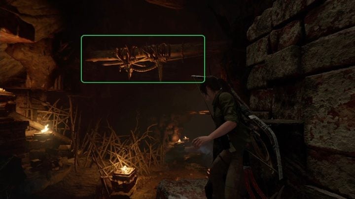 Then the path will lead you along the rocks - Challenge Tombs - Mission of San Juan in Shadow of the Tomb Raider - Challenge Tombs - Shadow of the Tomb Raider Game Guide