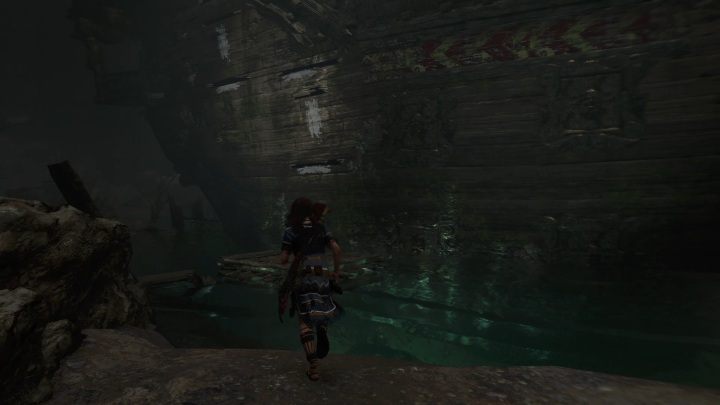 You will find yourself in a location with a huge Spanish shipwreck - Challenge Tombs - Cenote Tombs in Shadow of the Tomb Raider - Challenge Tombs - Shadow of the Tomb Raider Game Guide