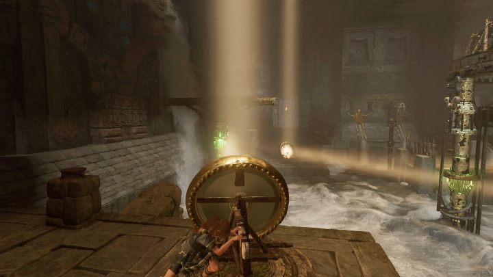 Your first task is to move the first mirror to the left - Challenge Tombs - The Hidden City in Shadow of the Tomb Raider - Challenge Tombs - Shadow of the Tomb Raider Game Guide