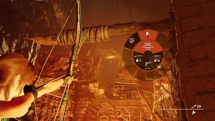 When you get into the location, a pack of foxes will jump on you - Challenge Tombs - Kuwaq Yaku in Shadow of the Tomb Raider - Challenge Tombs - Shadow of the Tomb Raider Game Guide