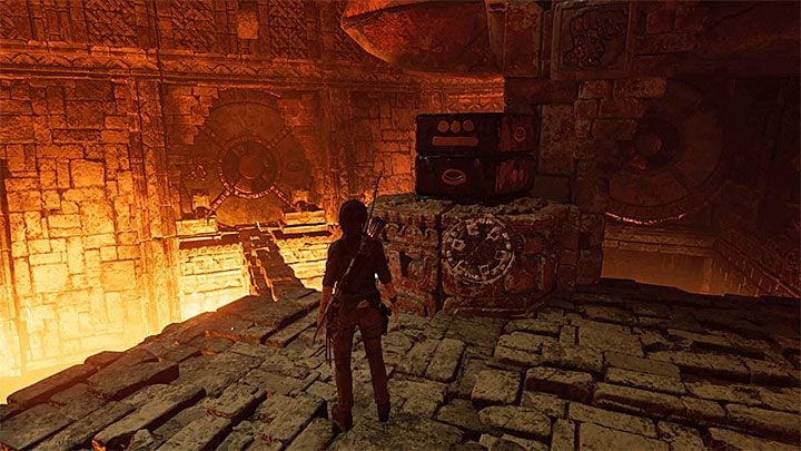 Note that two narrow footbridges have now appeared, leading to the sides - How to solve the Gate riddle in the Kuwak Yaku in Shadow of the Tomb Raider? - Solving Riddles - Shadow of the Tomb Raider Game Guide
