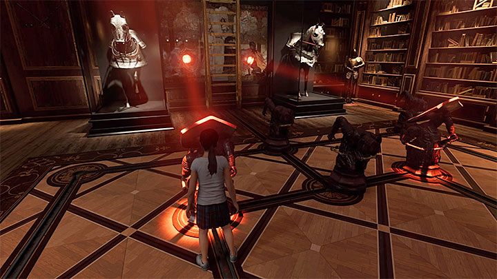 Go back down - How to solve the White Queen riddle in the Crofts mansion? - Solving Riddles - Shadow of the Tomb Raider Game Guide