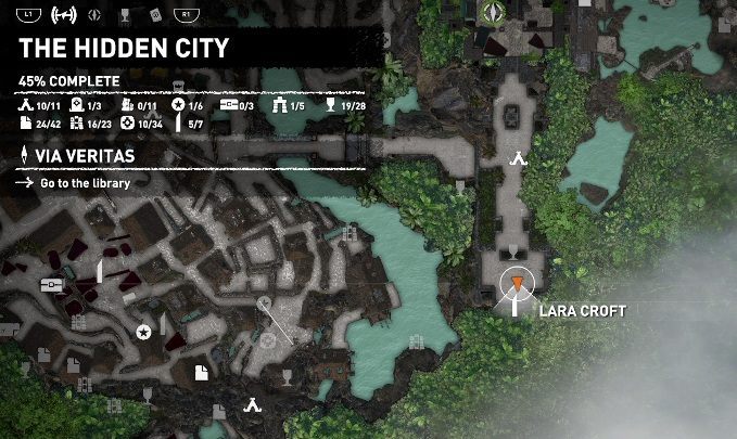 In the south, on the eastern part of the map, you will find the next monolith of Yucatec - Yucatec monoliths in Shadow of the Tomb Raider Game - Monoliths - Shadow of the Tomb Raider Game Guide