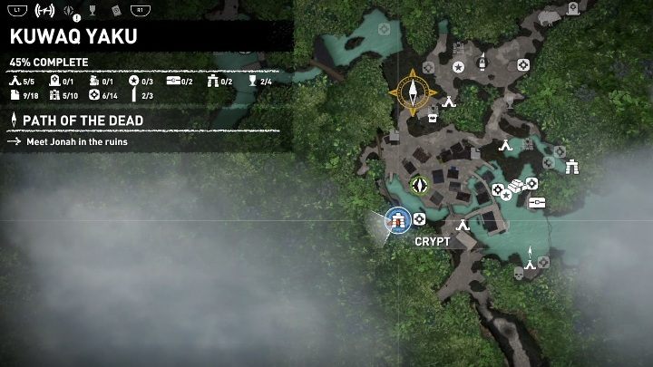 By asking people in the city you will learn that in its south-western part there is a hidden crypt - Kuwaq Yaku in Shadow of the Tomb Raider Game - Crypts - Shadow of the Tomb Raider Game Guide