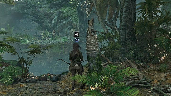 Thanks to the bow, Lara will be able to leave this part of the jungle - Fighting the jaguars and reaching Jonah in Peruvian Jungle - Rough Landing - Peruvian Jungle - Shadow of the Tomb Raider Game Guide