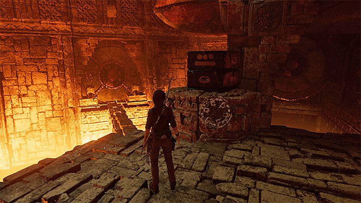 Note that small Bridges have appeared left and right from the main gate, leading to side areas - Dig site and the solution to the puzzle in Kuwaq Yaku - Path of the Living - Kuwaq Yaku - Shadow of the Tomb Raider Game Guide