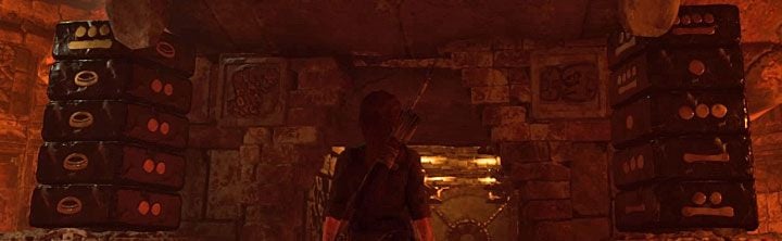 You can now use this hint to turn the knobs one last time - Dig site and the solution to the puzzle in Kuwaq Yaku - Path of the Living - Kuwaq Yaku - Shadow of the Tomb Raider Game Guide