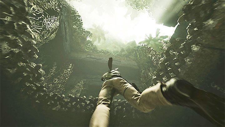When exploring the submerged area you cant forget about one more thing except piranhas - youre limited oxygen supply under water - Escaping the temple and returning to the Kuwaq Yaku - Path of the Dead - Kuwaq Yaku - Shadow of the Tomb Raider Game Guide