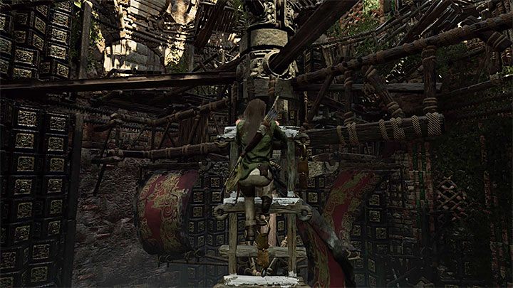 Approach the rotating central structure - Completing the Trial of the Eagle - Path to the Hidden City - Trial of the Eagle - Shadow of the Tomb Raider Game Guide