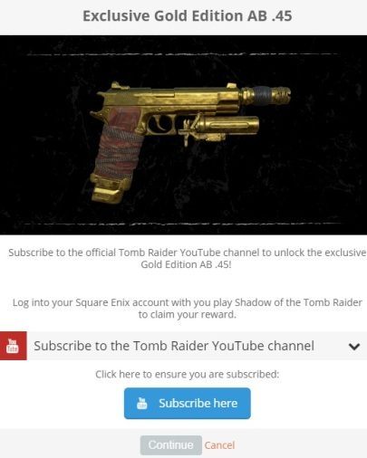 To get the Exclusive Gold Edition AB - Gold weapons in Shadow of the Tomb Raider - Equipment - Shadow of the Tomb Raider Game Guide