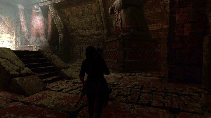 In the room with monolith there are three large stone statues - Mam monoliths in Shadow of the Tomb Raider Game - Monoliths - Shadow of the Tomb Raider Game Guide