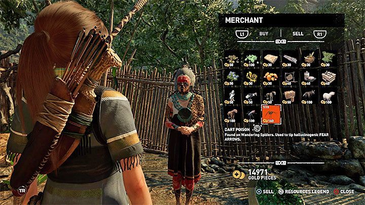 The easiest way of getting rich in the game is selling crafting items - How to get gold and what to spend it on in Shadow of the Tomb Raider? - FAQ - Shadow of the Tomb Raider Game Guide