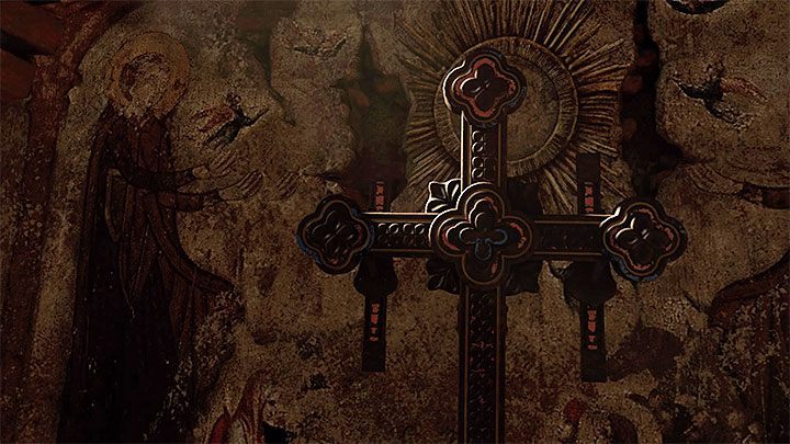 The next step is to find the cross - How to solve the way of the cross puzzle beneath the library in San Juan? - Solving Riddles - Shadow of the Tomb Raider Game Guide