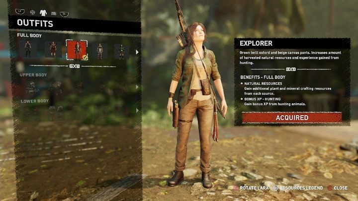 How to get - Buy a Shadow of the Tomb Raider - Croft Edition - All Laras outfits in Shadow of the Tomb Raider - Equipment - Shadow of the Tomb Raider Game Guide