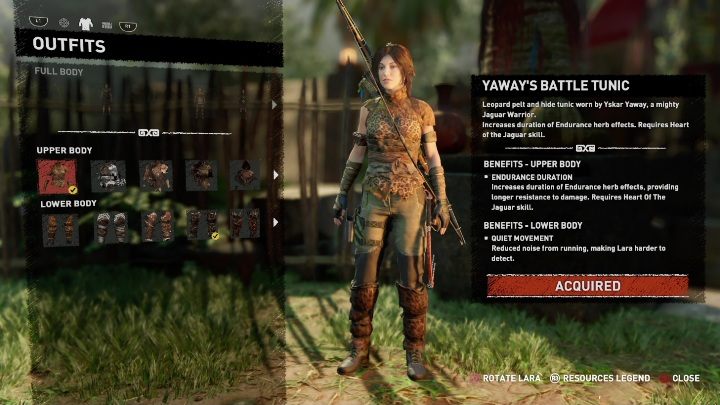 How to get - Complete a side mission Widows Tears - All Laras outfits in Shadow of the Tomb Raider - Equipment - Shadow of the Tomb Raider Game Guide