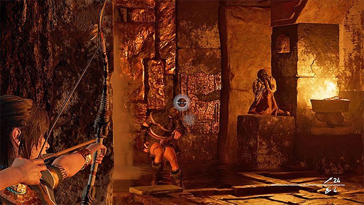 Watch a cut-scene - Exploring of the temple - Eye of the Serpent; Empty-Handed - Mountain Temple Cenote - Shadow of the Tomb Raider Game Guide