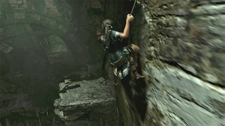 Reach the surface and start with disarming a new trap (cut the rope) - Exploring of the temple - Eye of the Serpent; Empty-Handed - Mountain Temple Cenote - Shadow of the Tomb Raider Game Guide