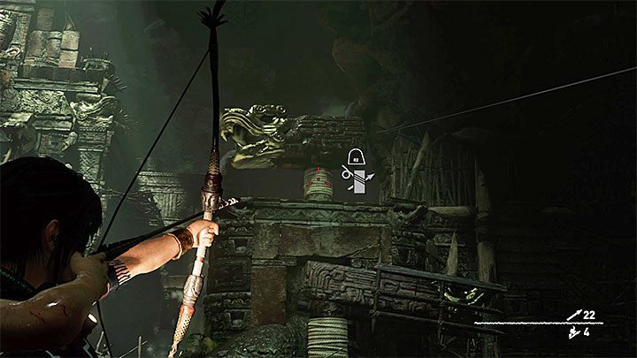 Go back to the spinning wheel - Exploring of the temple - Eye of the Serpent; Empty-Handed - Mountain Temple Cenote - Shadow of the Tomb Raider Game Guide