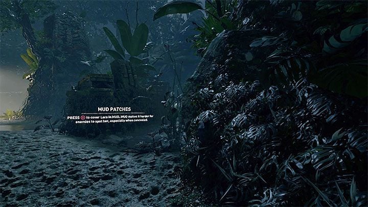 Note - When you start exploring the new location, Lara does not have any equipment other than a knife and her axe - Finding Jonah and defeating the Trinity army - Downpour - Porvenir Oil Fields - Shadow of the Tomb Raider Game Guide