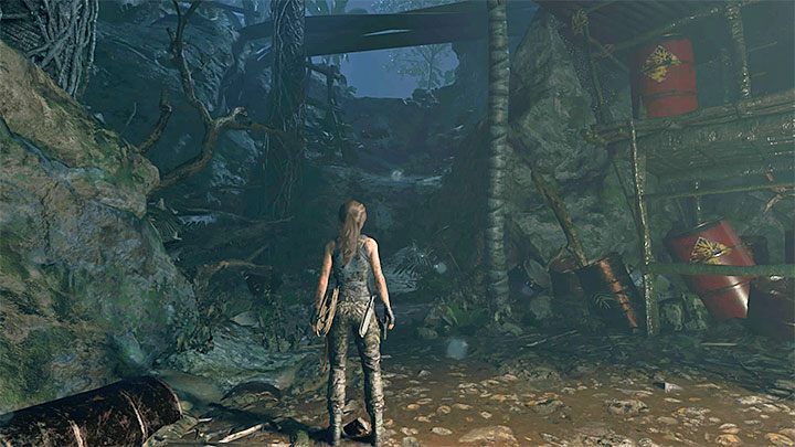 In the next area, again, pay most attention to avoiding detection by enemies with thermal goggles - Finding Jonah and defeating the Trinity army - Downpour - Porvenir Oil Fields - Shadow of the Tomb Raider Game Guide